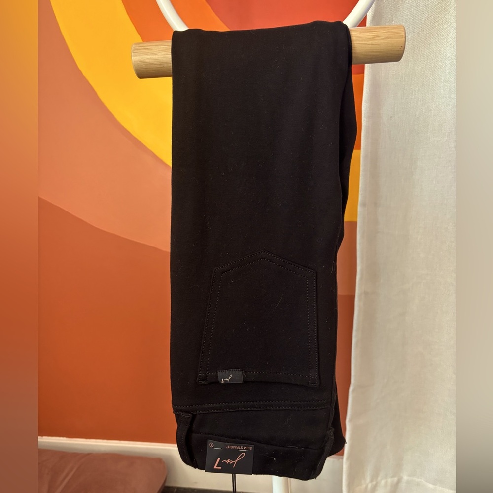NWT- Jen 7 by seven black straight leg pants
